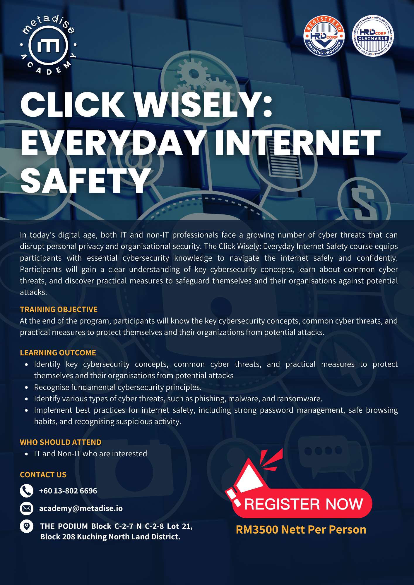 Brochure for AI in Human Resources Management course